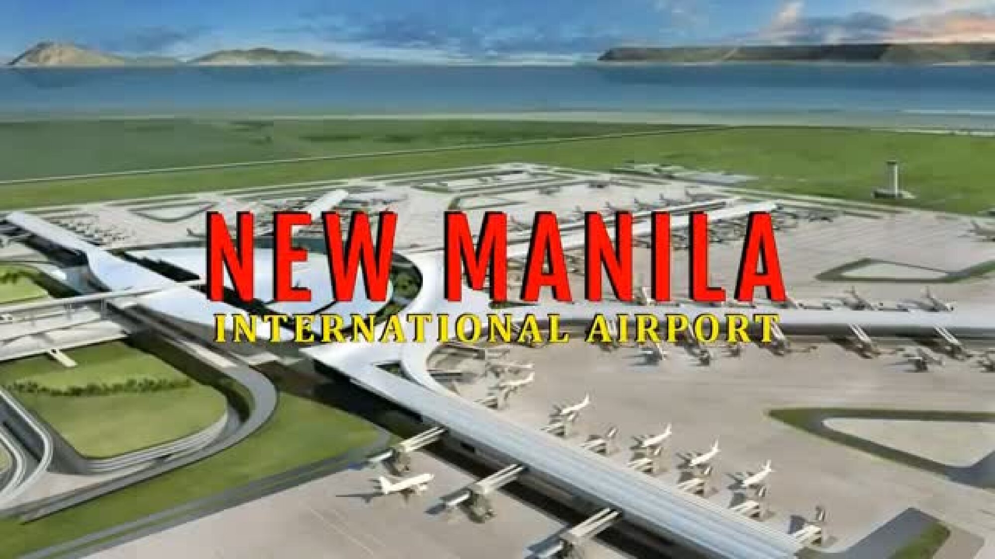 New Manila International Airport rendering